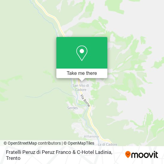 Fratelli Peruz di Peruz Franco & C-Hotel Ladinia map
