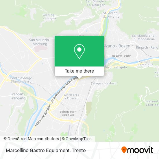 Marcellino Gastro Equipment map