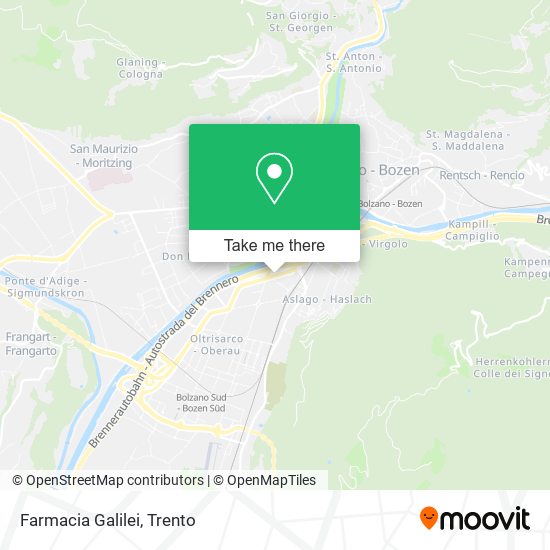 Farmacia Galilei map