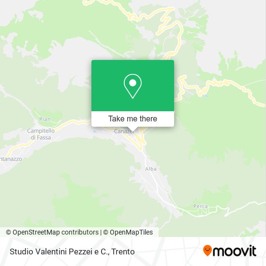 Studio Valentini Pezzei e C. map