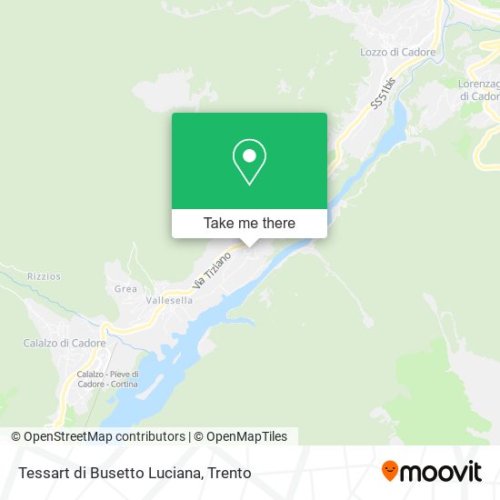 Tessart di Busetto Luciana map