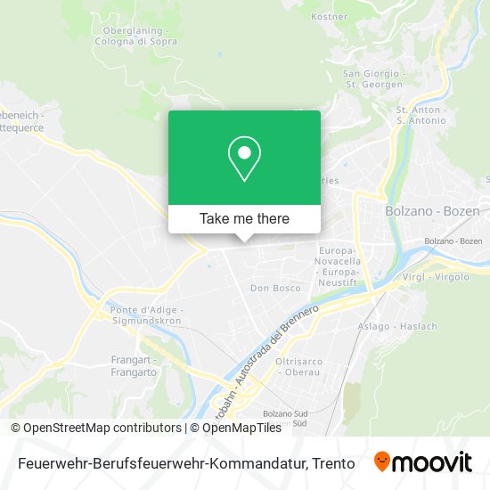 Feuerwehr-Berufsfeuerwehr-Kommandatur map