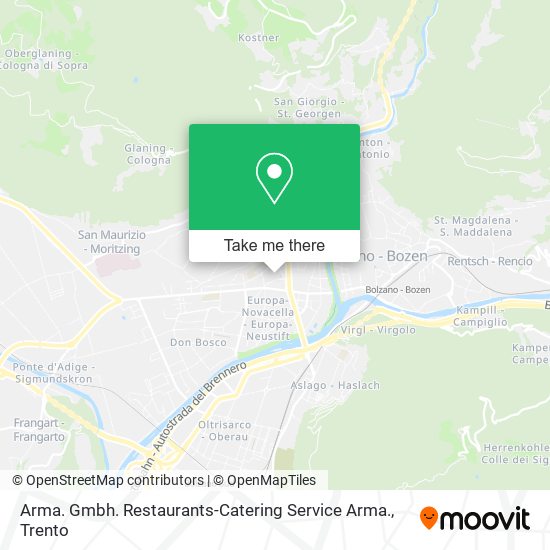 Arma. Gmbh. Restaurants-Catering Service Arma. map