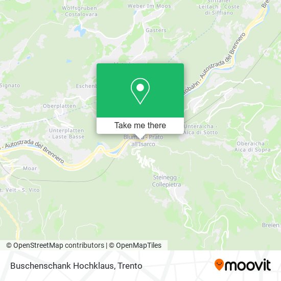 Buschenschank Hochklaus map