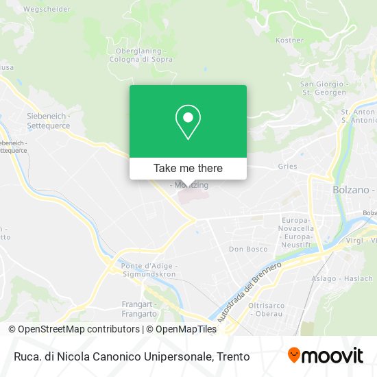 Ruca. di Nicola Canonico Unipersonale map