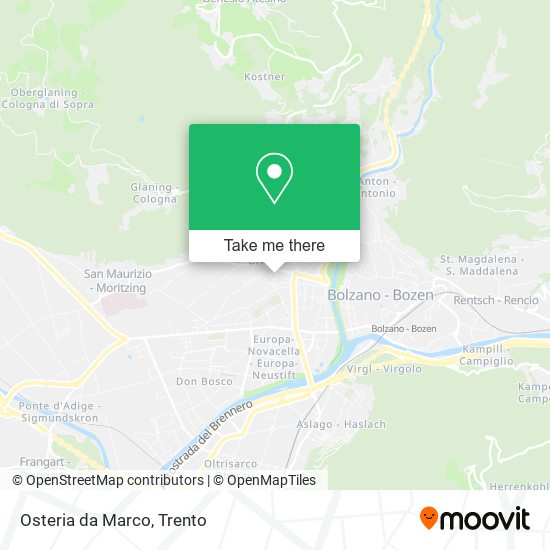 Osteria da Marco map