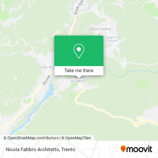 Nicola Fabbro Architetto map