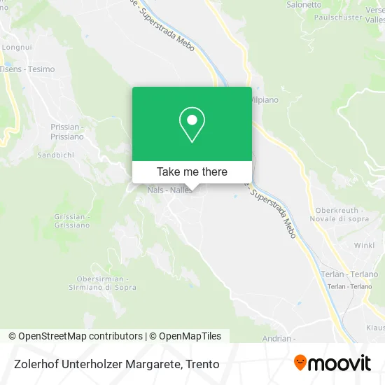 Zolerhof Unterholzer Margarete map