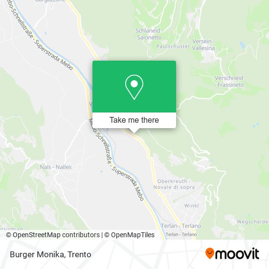 Burger Monika map