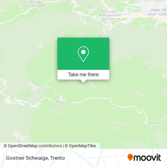 Gostner Schwaige map