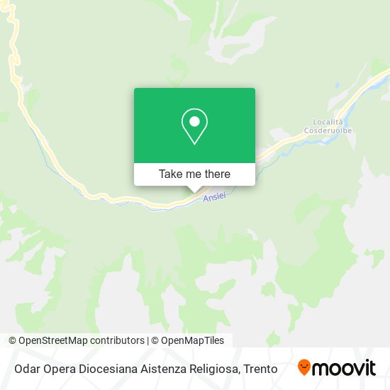 Odar Opera Diocesiana Aistenza Religiosa map