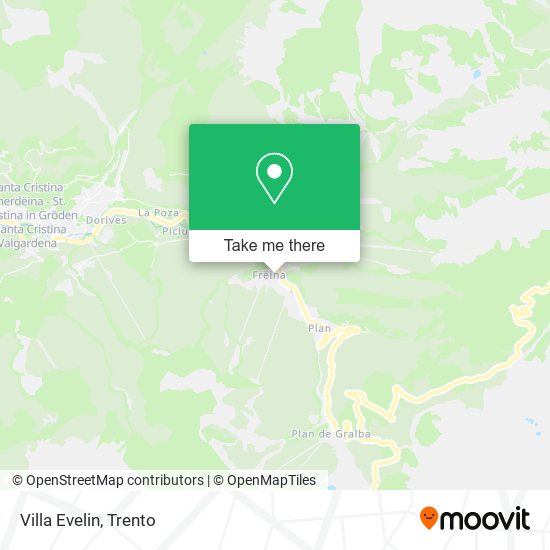 Villa Evelin map