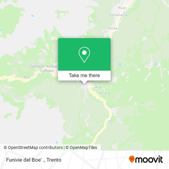 Funivie del Boe' . map