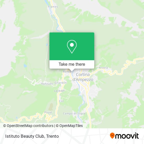 Istituto Beauty Club map