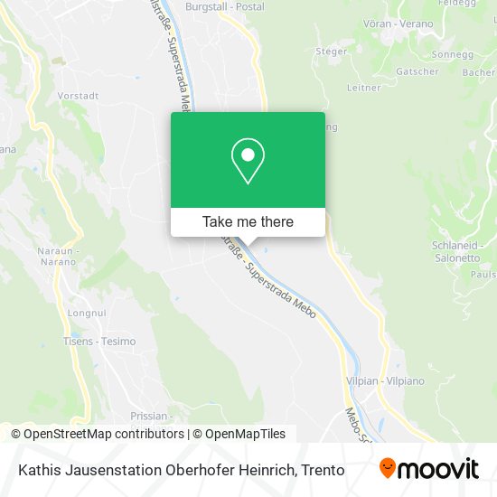 Kathis Jausenstation Oberhofer Heinrich map