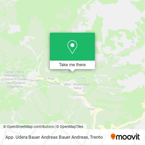 App. Udera Bauer Andreas Bauer Andreas map