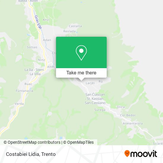 Costabiei Lidia map