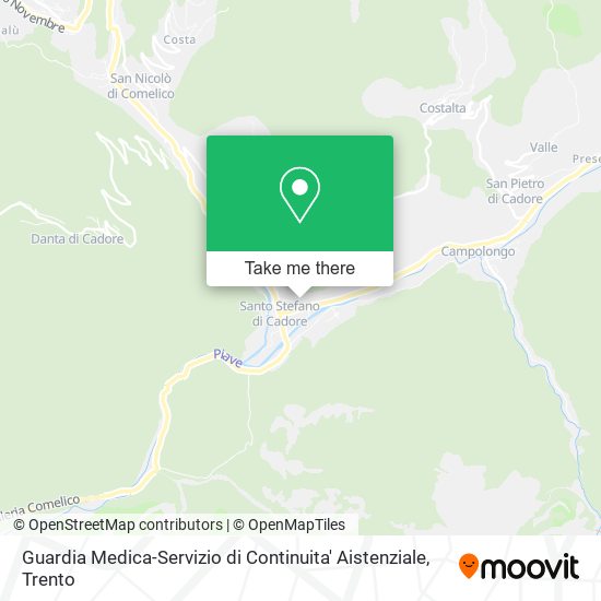 Guardia Medica-Servizio di Continuita' Aistenziale map