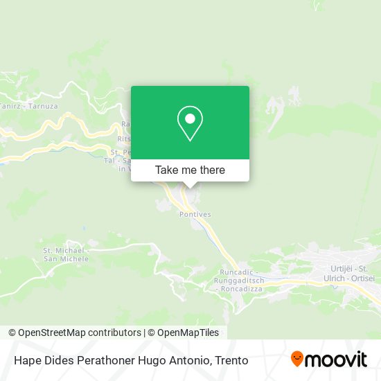Hape Dides Perathoner Hugo Antonio map