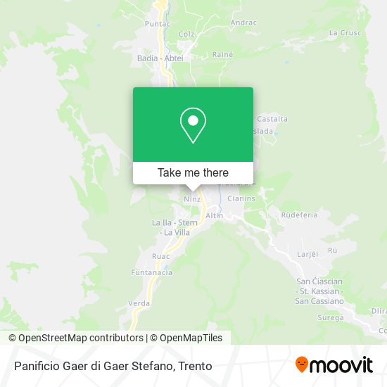 Panificio Gaer di Gaer Stefano map
