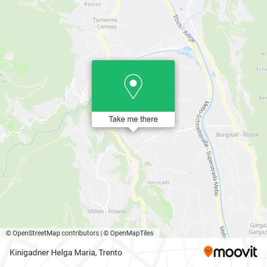 Kinigadner Helga Maria map