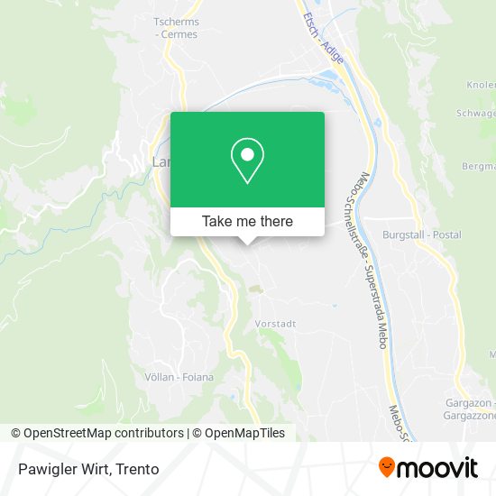 Pawigler Wirt map