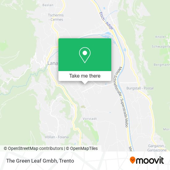 The Green Leaf Gmbh map