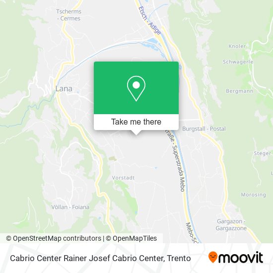 Cabrio Center Rainer Josef Cabrio Center map