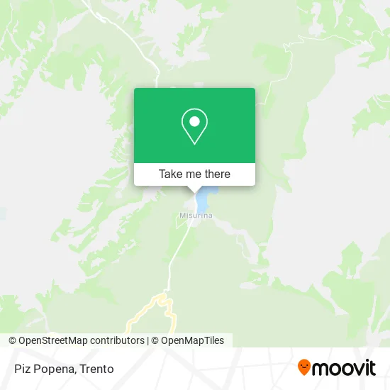 Piz Popena map
