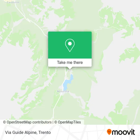 Guide Alpine Street map