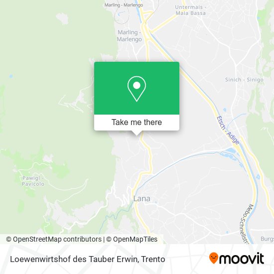 Loewenwirtshof des Tauber Erwin map