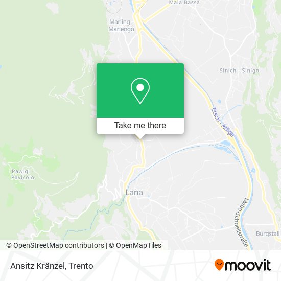 Ansitz Kränzel map