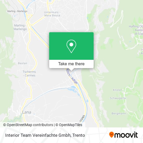 Interior Team Vereinfachte Gmbh map