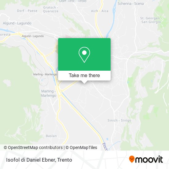 Isofol di Daniel Ebner map