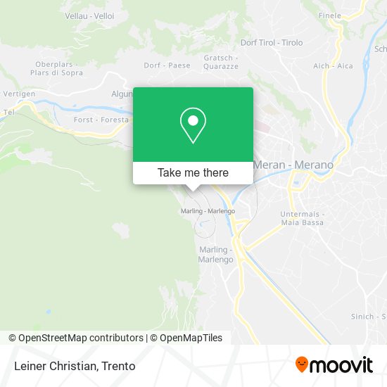 Leiner Christian map