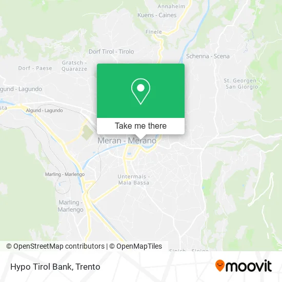 Hypo Tirol Bank map