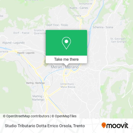 Studio Tributario Dotta Errico Orsola map