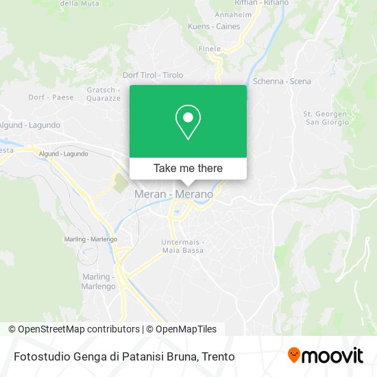 Fotostudio Genga di Patanisi Bruna map
