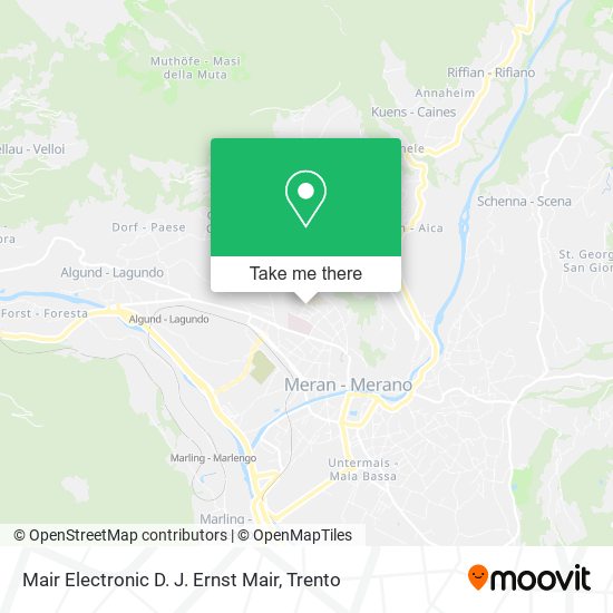 Mair Electronic D. J. Ernst Mair map