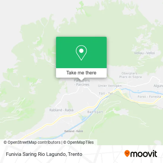 Saring Rio Lagundo Cable Car map