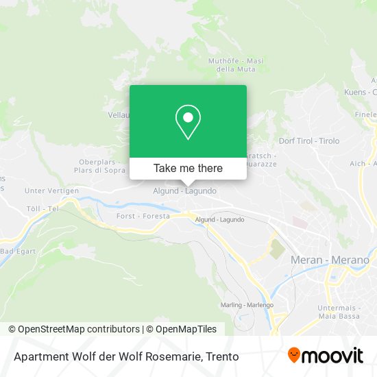 Apartment Wolf der Wolf Rosemarie map
