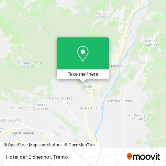 Hotel der Eichenhof map
