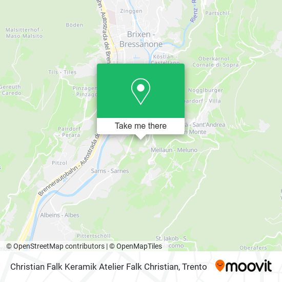Christian Falk Keramik Atelier Falk Christian map