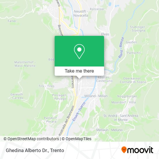 Ghedina Alberto Dr. map