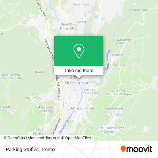 Parking Stufles map