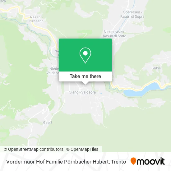 Vordermaor Hof Familie Pörnbacher Hubert map