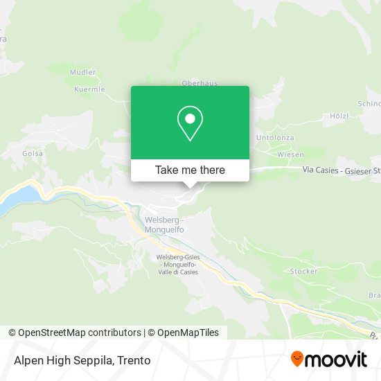 Alpen High Seppila map