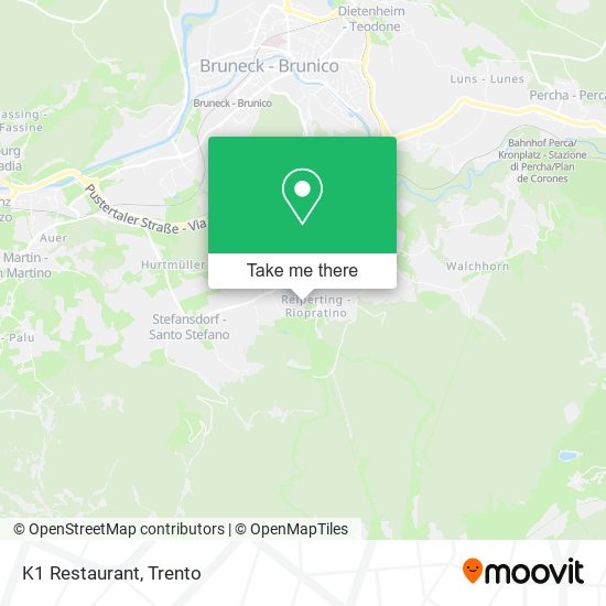 K1 Restaurant map