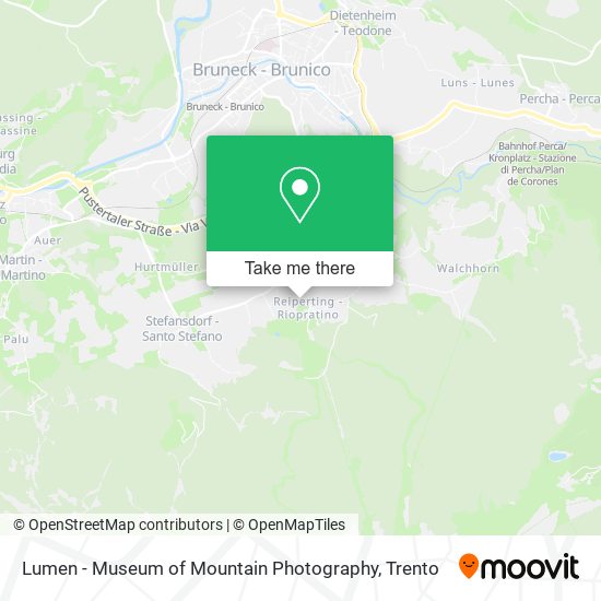 Lumen - Museum of Mountain Photography map