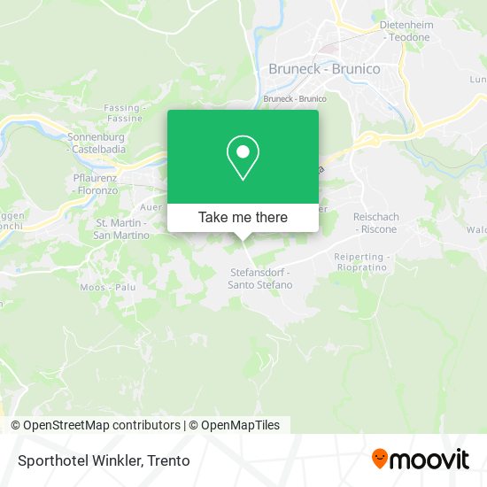 Sporthotel Winkler map